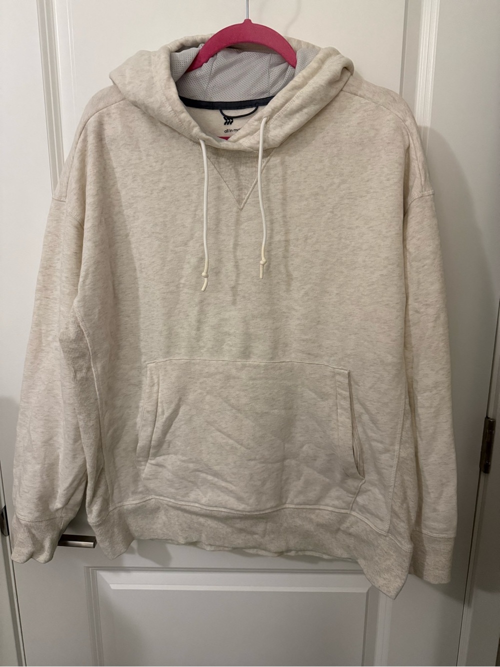 🍁 all in motion Men's Crewneck Hoodie in Cream